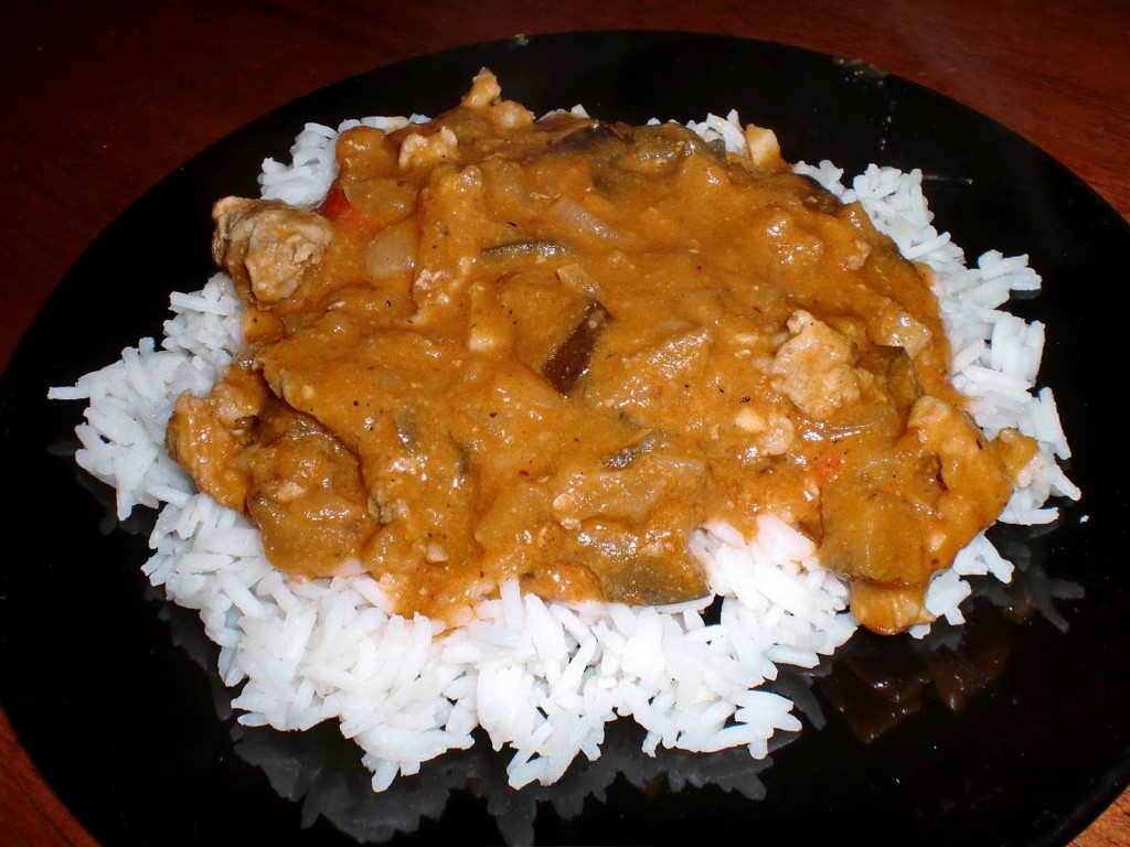 Sauce arachide au poulet
