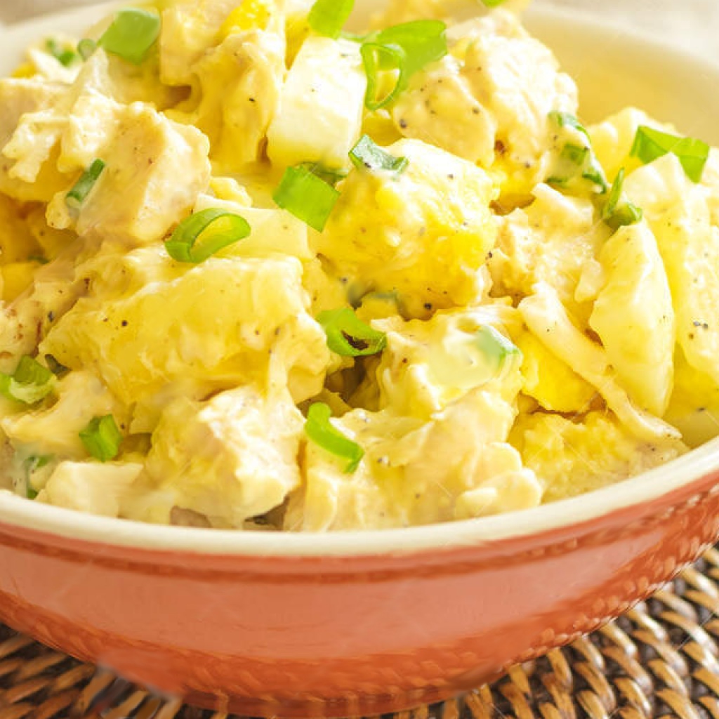 Salade de poulet à l&rsquo;ananas