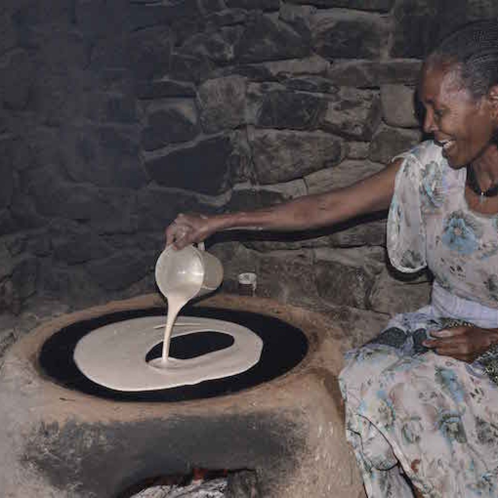 Injera, la galette d’Éthiopie et d’Érythrée (Sans Gluten)