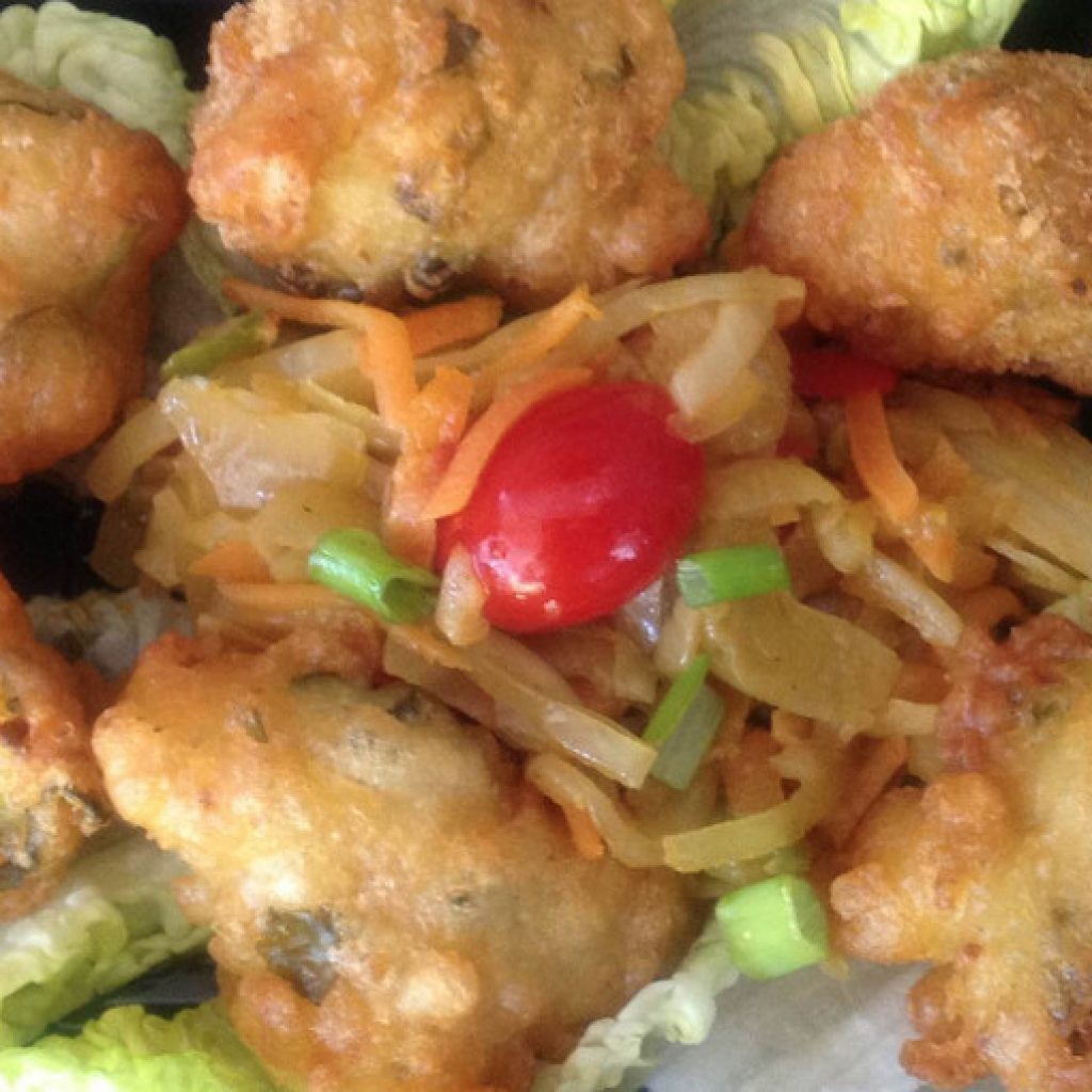 Mofo anana, les beignets de cresson malgaches