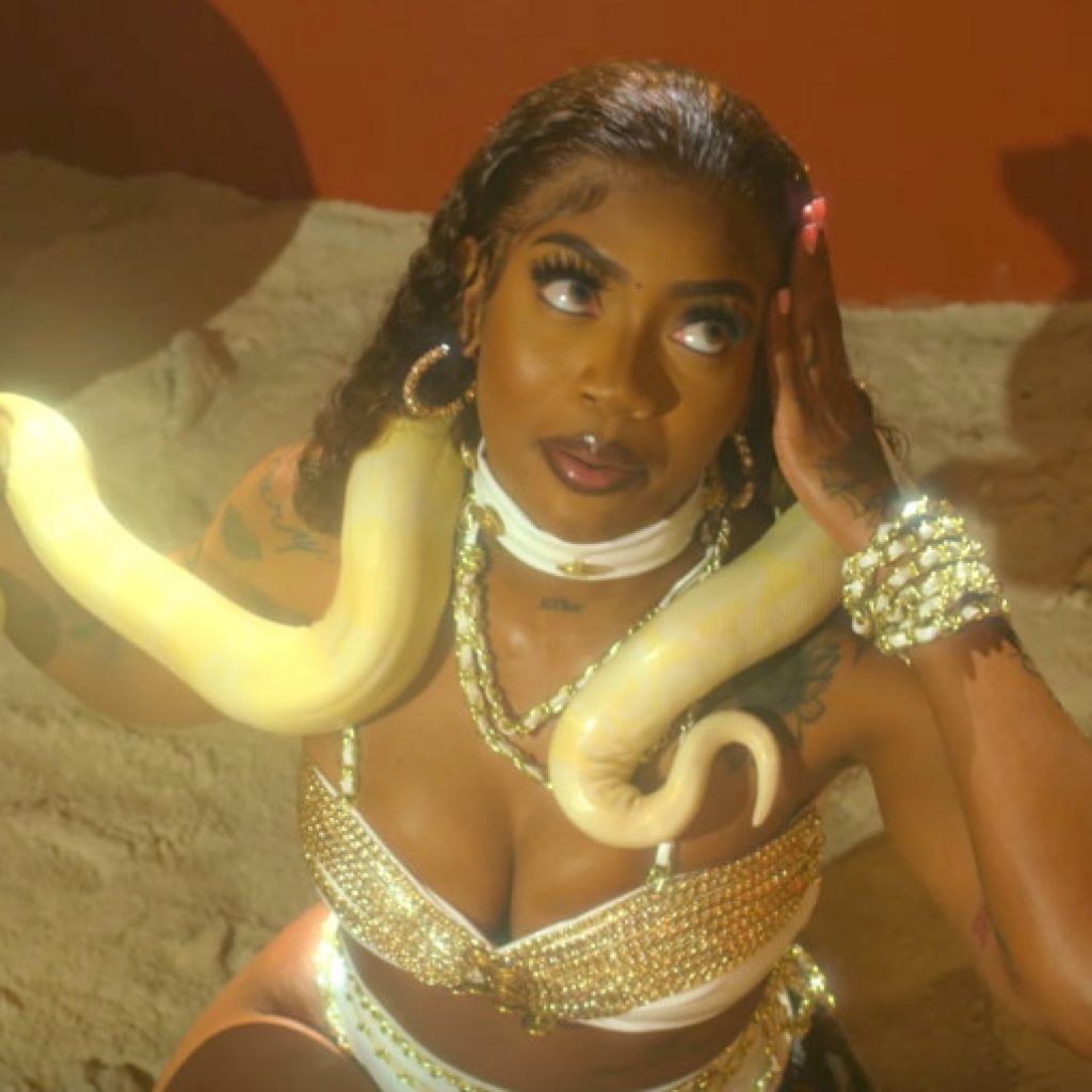 Jada Kingdom, Dickmatized, nouveau clip, clip, ragga, dancehall, rnb, sensuel, chanteuse jamaicaine, jamaique, serpent