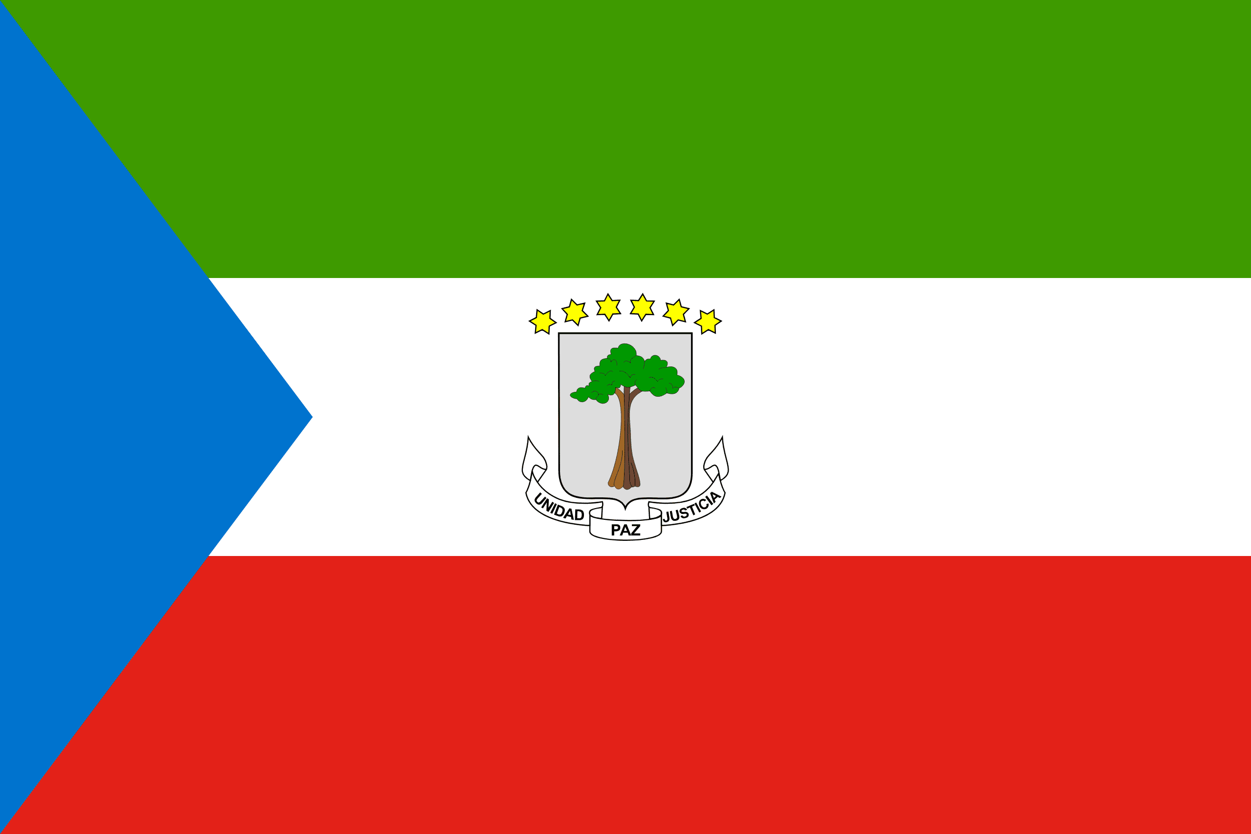 Drapeau Guinée Equatoriale