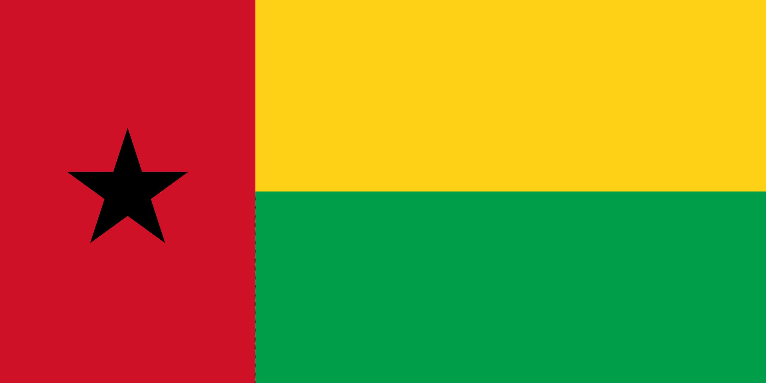 Drapeau Guinée Bissau